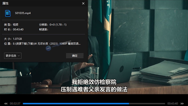 1080P巴西剧《无尽长夜》全5集网盘下载百度云