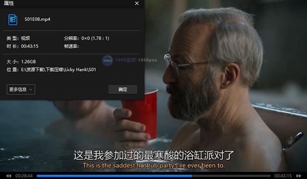 百度云1080P美剧《幸运汉克》全8集高清网盘MP4下载