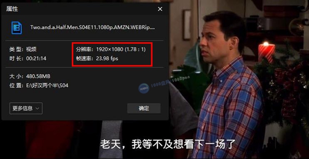 1080P高清美剧《好汉两个半》第1-12季全集资源下载